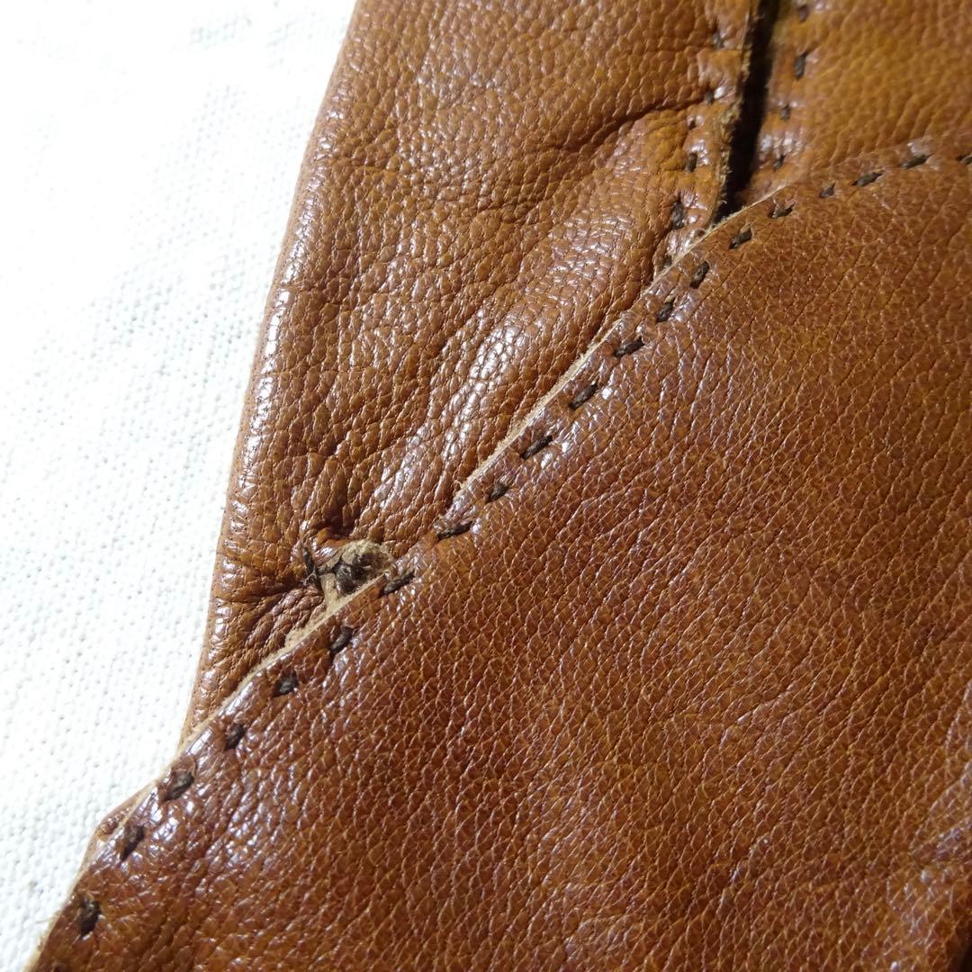 ヴィンテージ レザー グローブ メンズ フランス