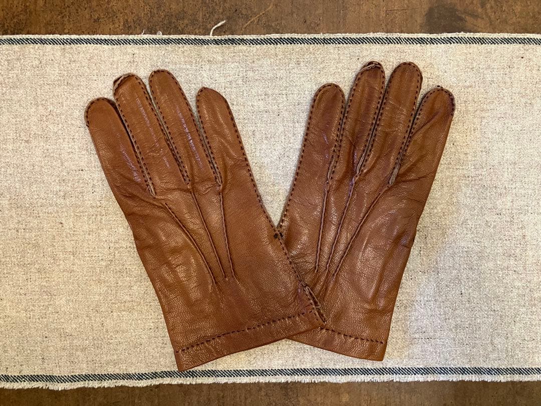 ヴィンテージ レザー グローブ メンズ フランス