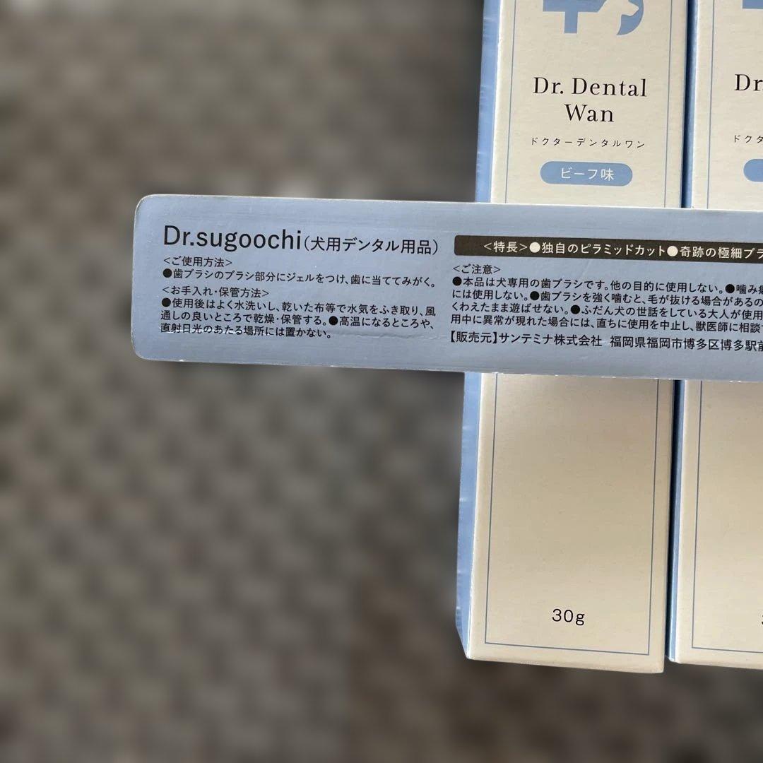 Dr.Dental Wan オーラルケアジェル 30g3本セット　Dr歯ブラシ付