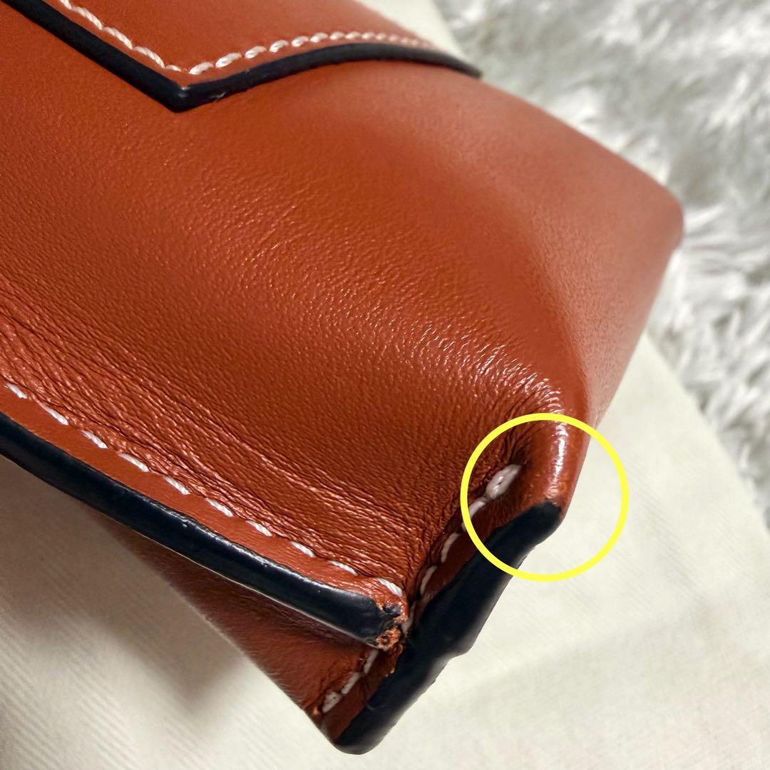 【最終値下げ】ロエベ LOEWE ゲートポケット　ショルダーバッグ本革　レザー