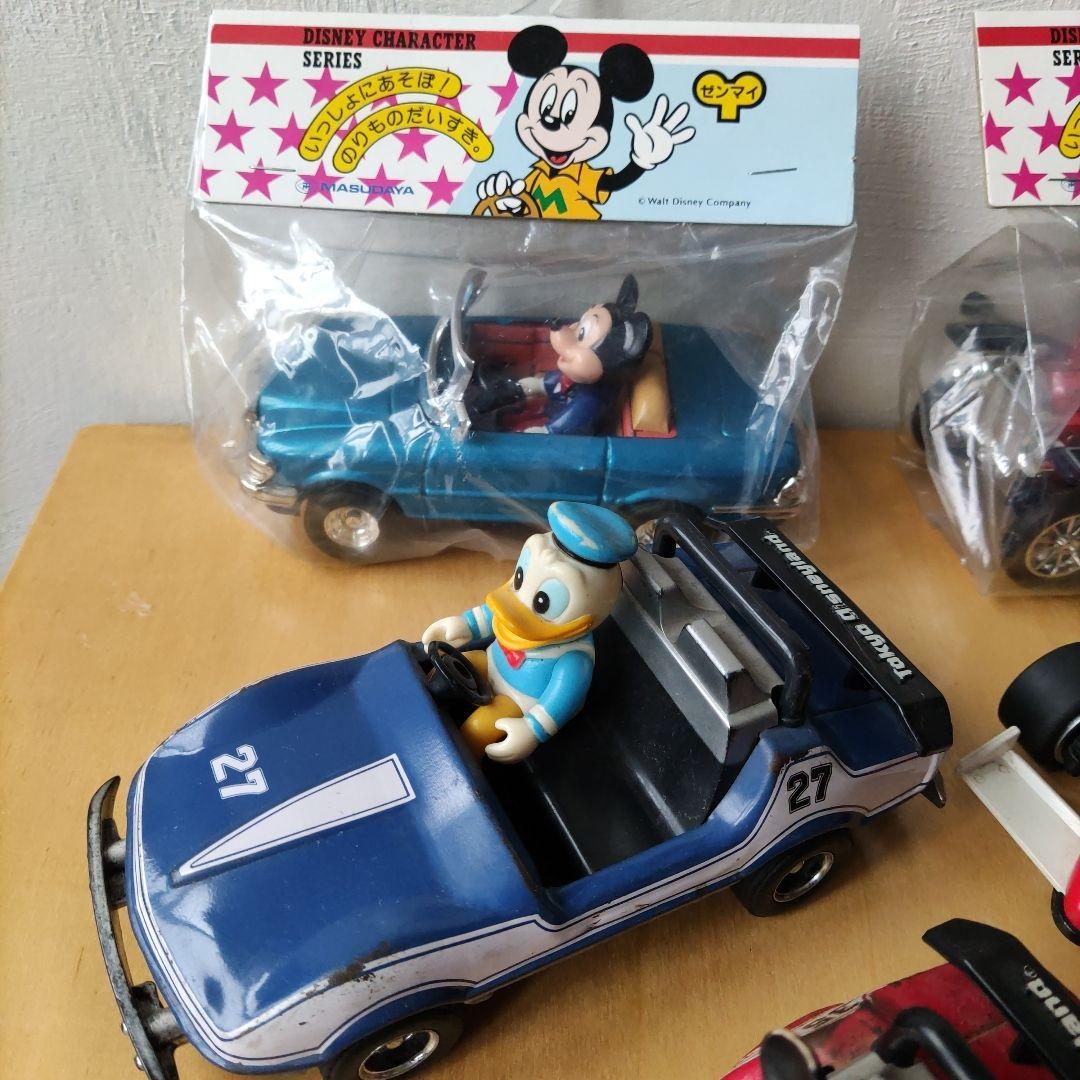 貴重なディズニーキャラクター ミニカー ６台セット　ブリキ製　値下げ！！