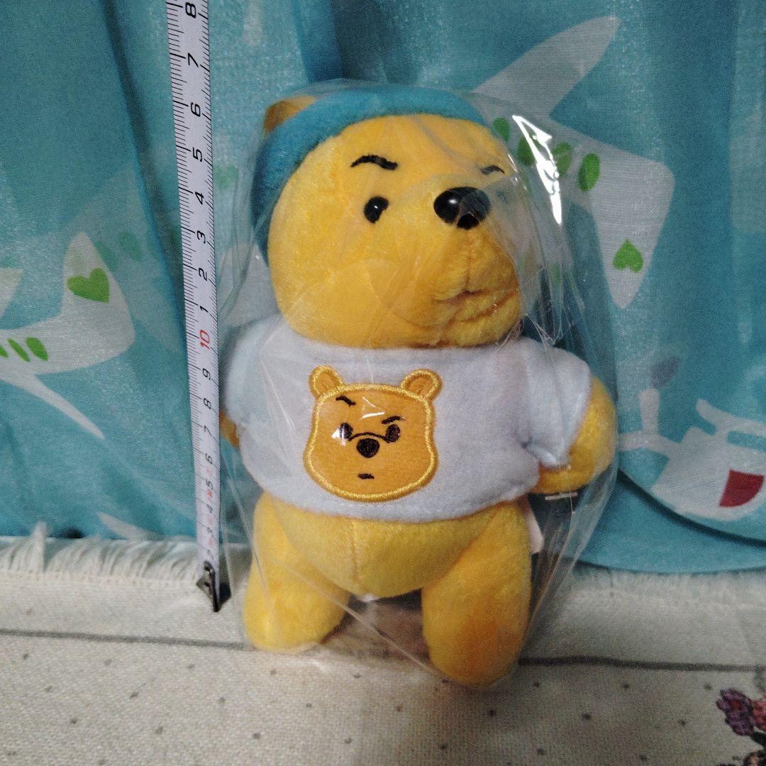 ディズニー くまのプーさん ぬいぐるみ　マスコット　キュートサイズカラフル