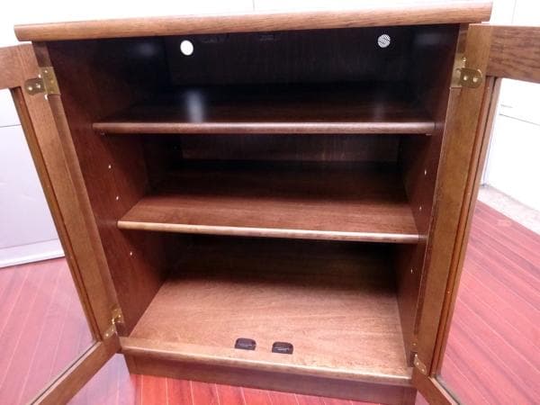 カリモク オーディオラック①●サイドボード アメリカンウォールナット