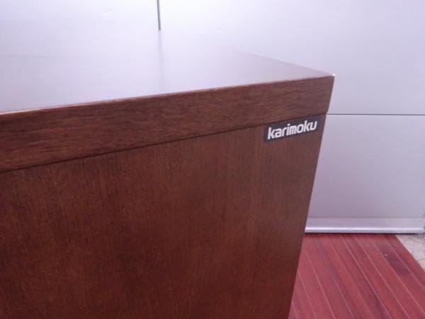 カリモク オーディオラック①●サイドボード アメリカンウォールナット
