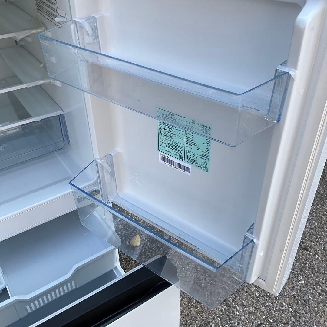Hisense 冷凍冷蔵庫　HR-D13E2W 2023年製135L【引取限定】