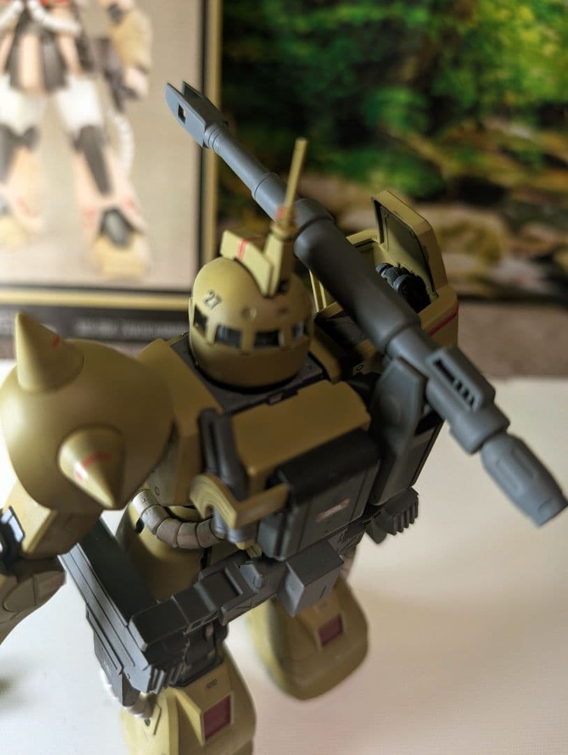 MS-06K　ZAKUCANNON 塗装済み完成品　マスターグレード