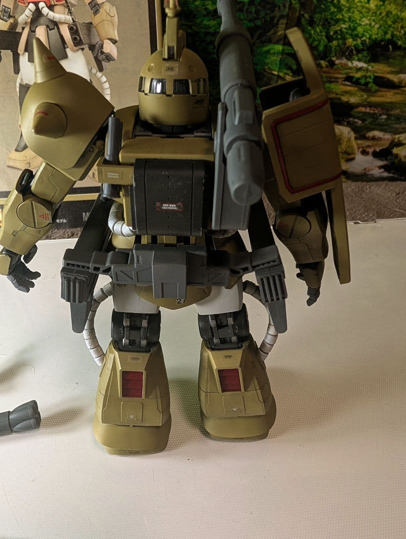 MS-06K　ZAKUCANNON 塗装済み完成品　マスターグレード