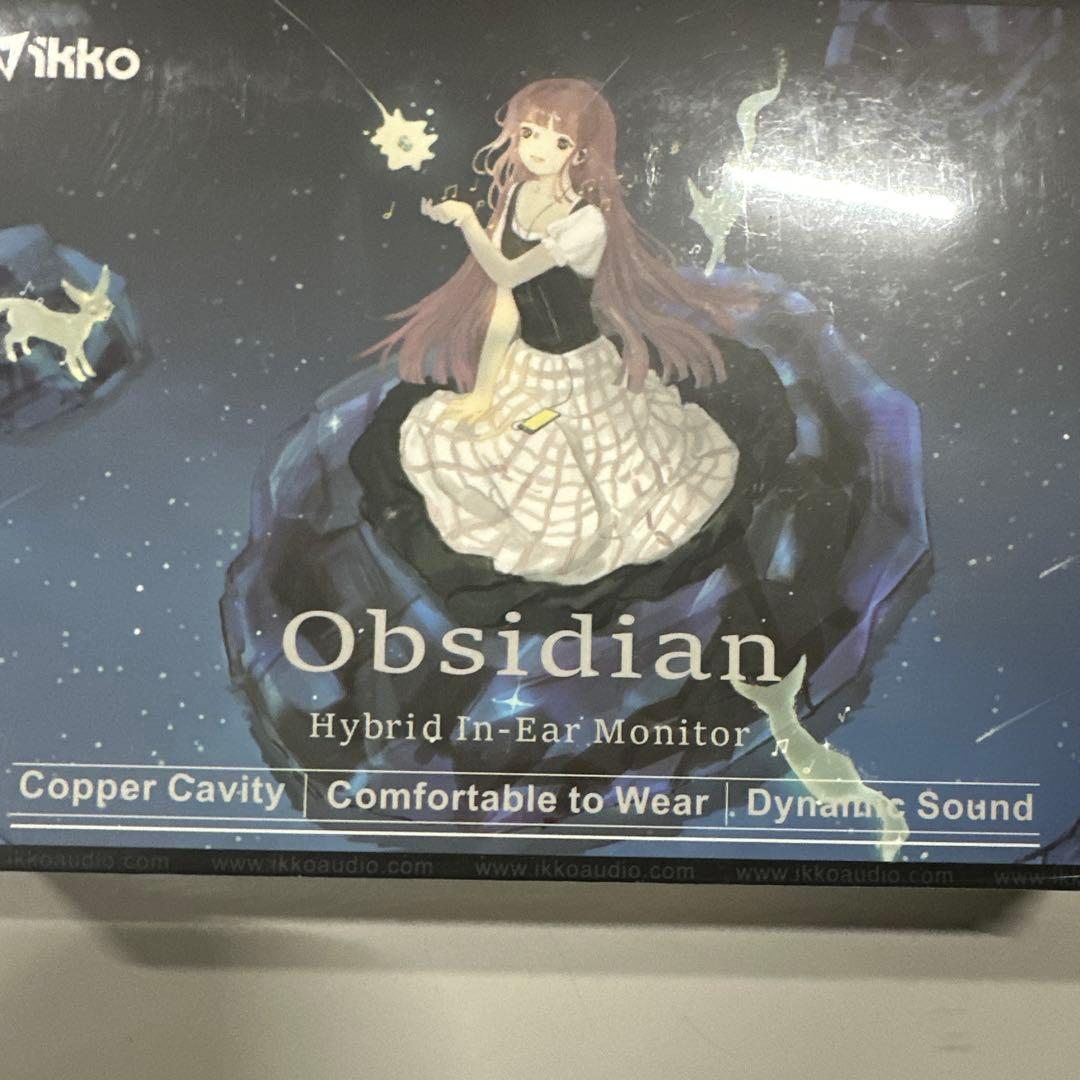 ikko OH10 Obsidian 有線イヤホン