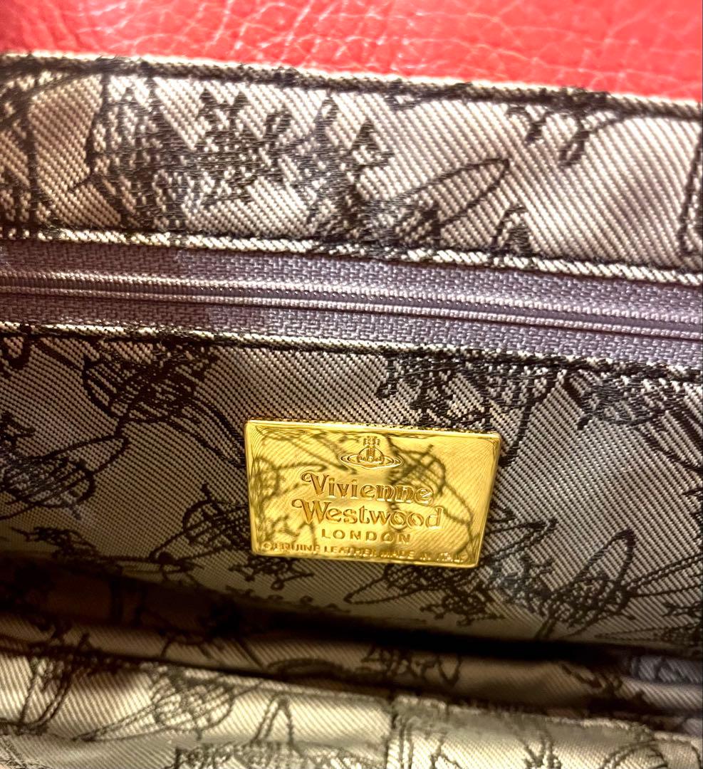 ヴィヴィアン☆ ショルダーバッグ　クロスボディ　斜めがけポーチ　オーブ　赤2