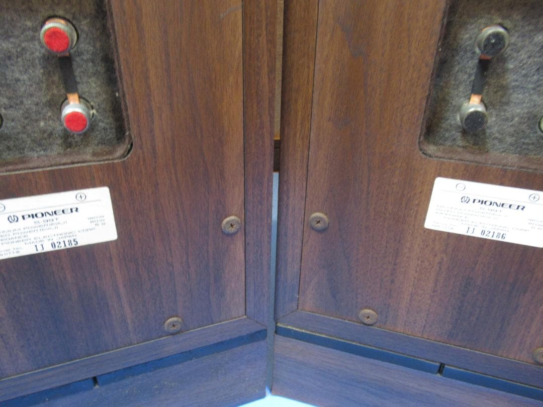 パイオニア　トールボーイスピーカーシステム S-99T×2(連番）アンティーク