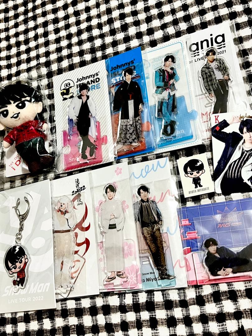 Man 宮舘涼太　ぬいぐるみ、アクスタ、すのチルキーホルダー