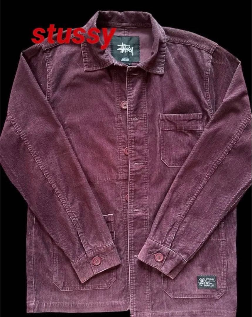 ジャケット・アウター stussy Cord Work Jacket