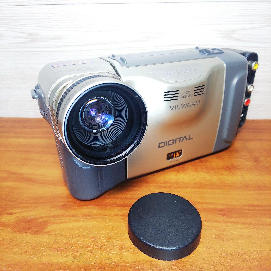 ★再生可能 SHARP ミニ DV ビデオカメラ VL-EX2