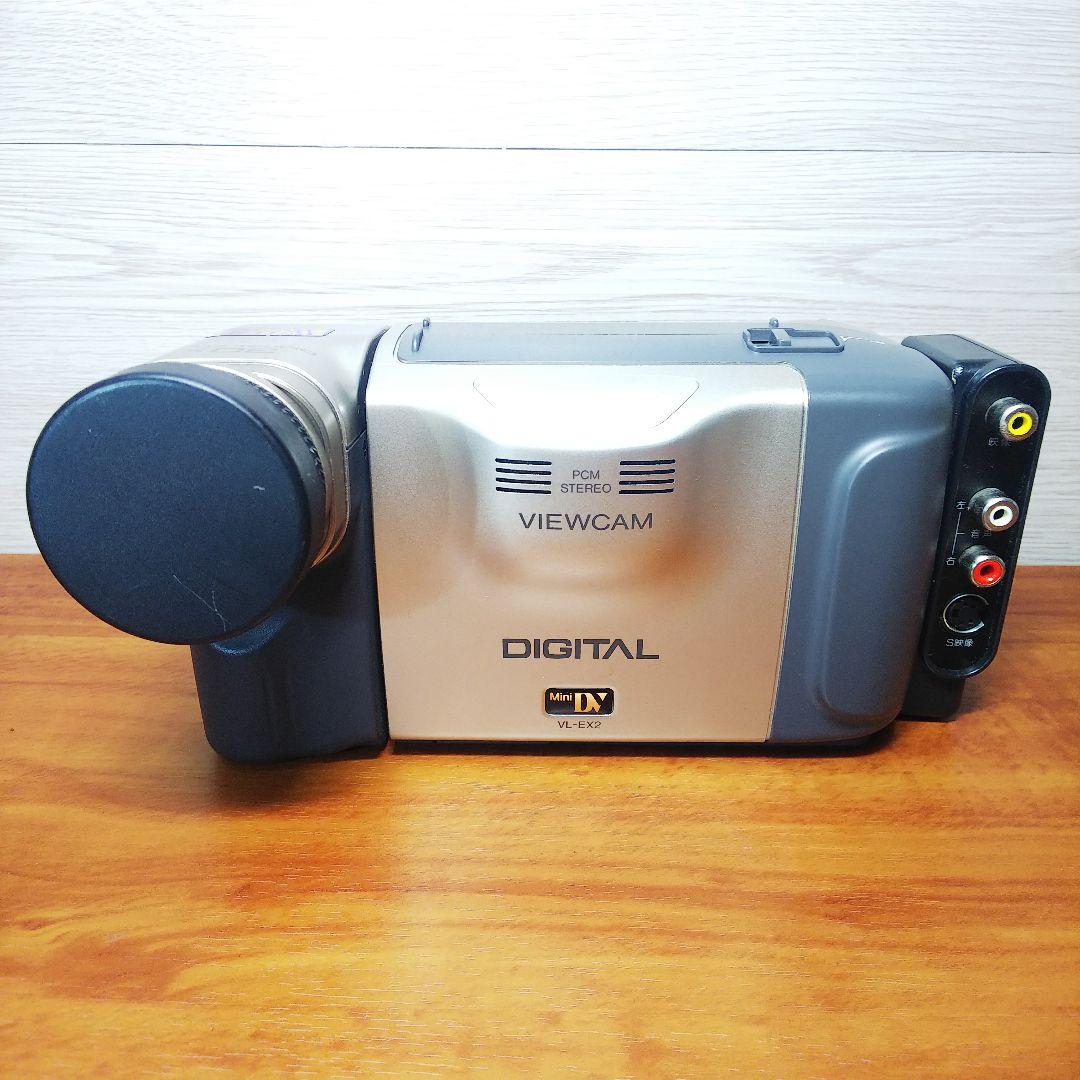 ★再生可能 SHARP ミニ DV ビデオカメラ VL-EX2