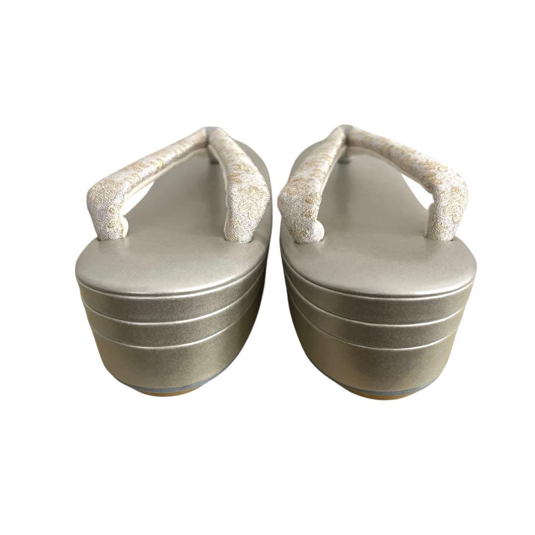 Prima 和装　パール　ハンドバッグ　草履　セット