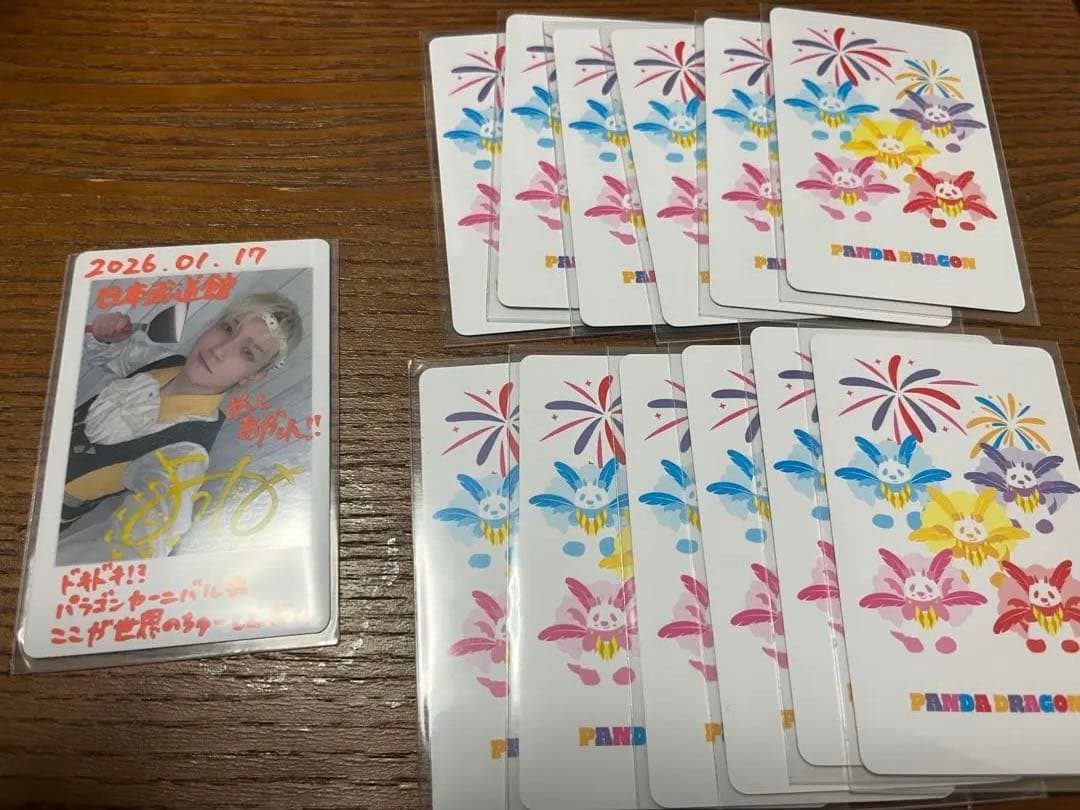 サイン入り　パンダドラゴン　ようた