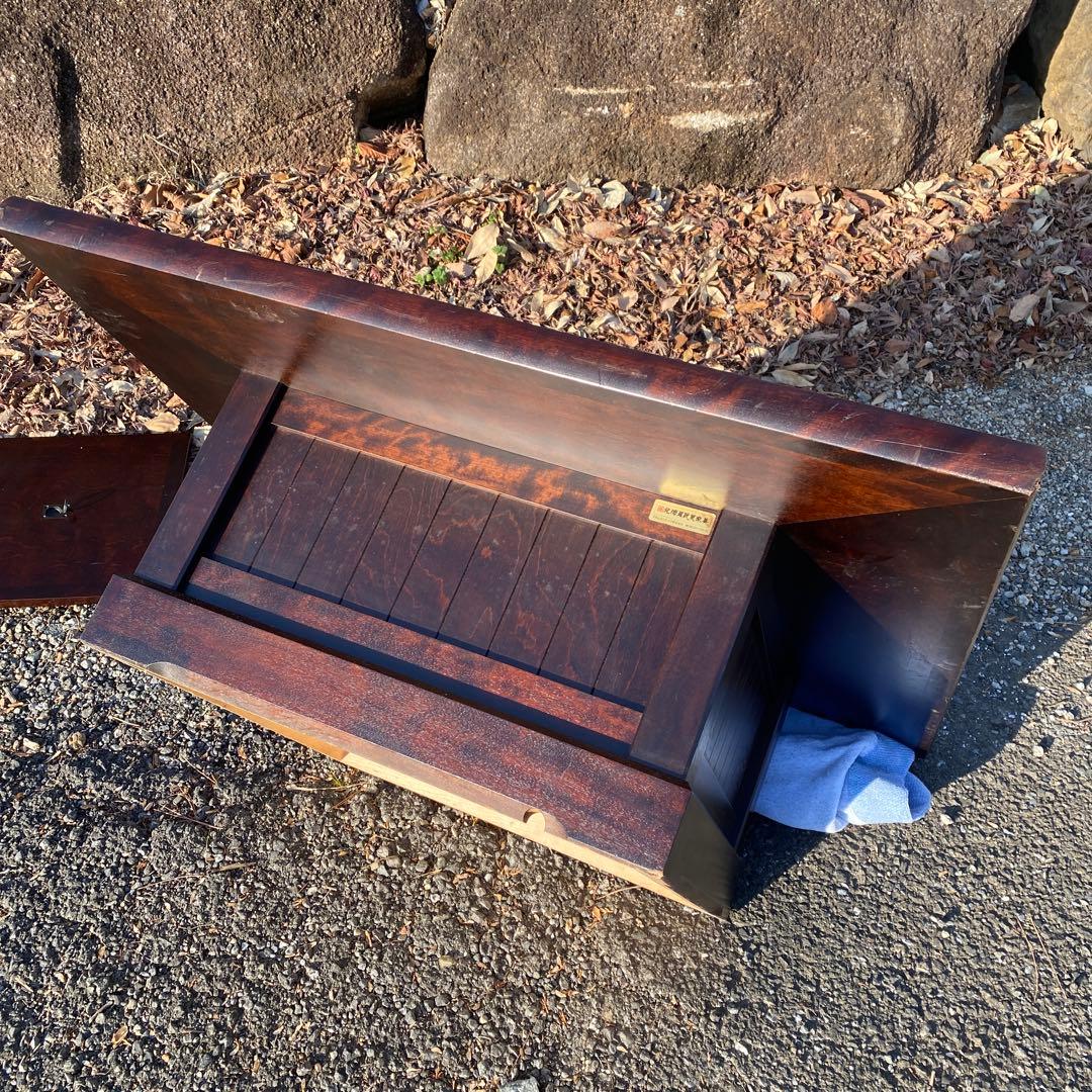 【YO51224】北海道民芸　囲炉裏テーブル　ローテーブル　古民家　（送料込）