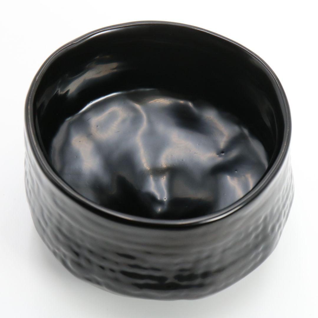 小坂公一作 乾漆茶碗 共箱 茶道具　OQ140　1F20