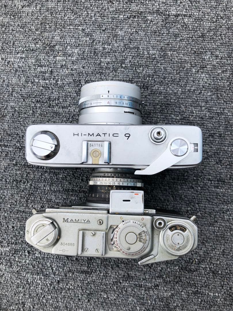 Minolta & Mamiya フィルムカメラ　2個　か031