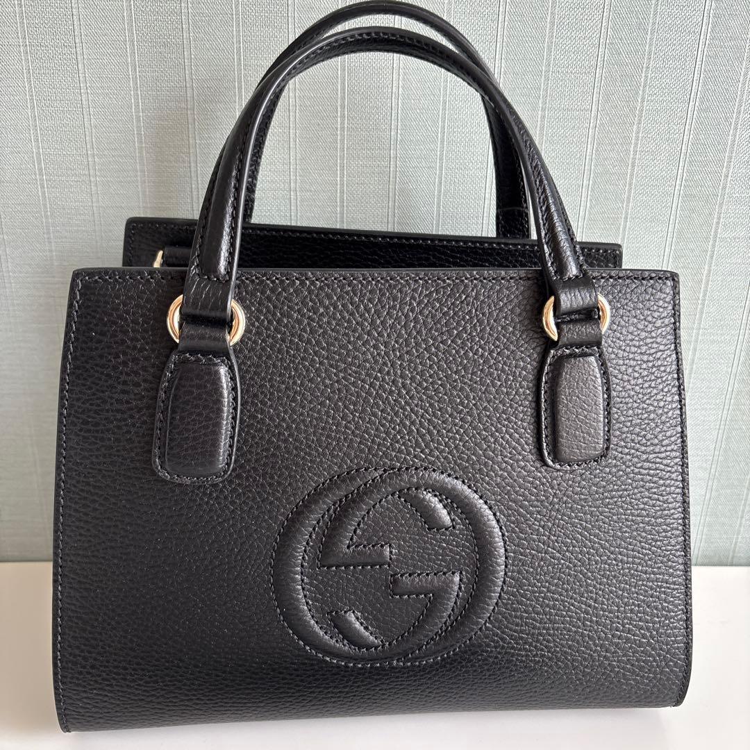 新品同様超美品⭐️グッチ ソーホー2wayハンドバッグ GUCCI