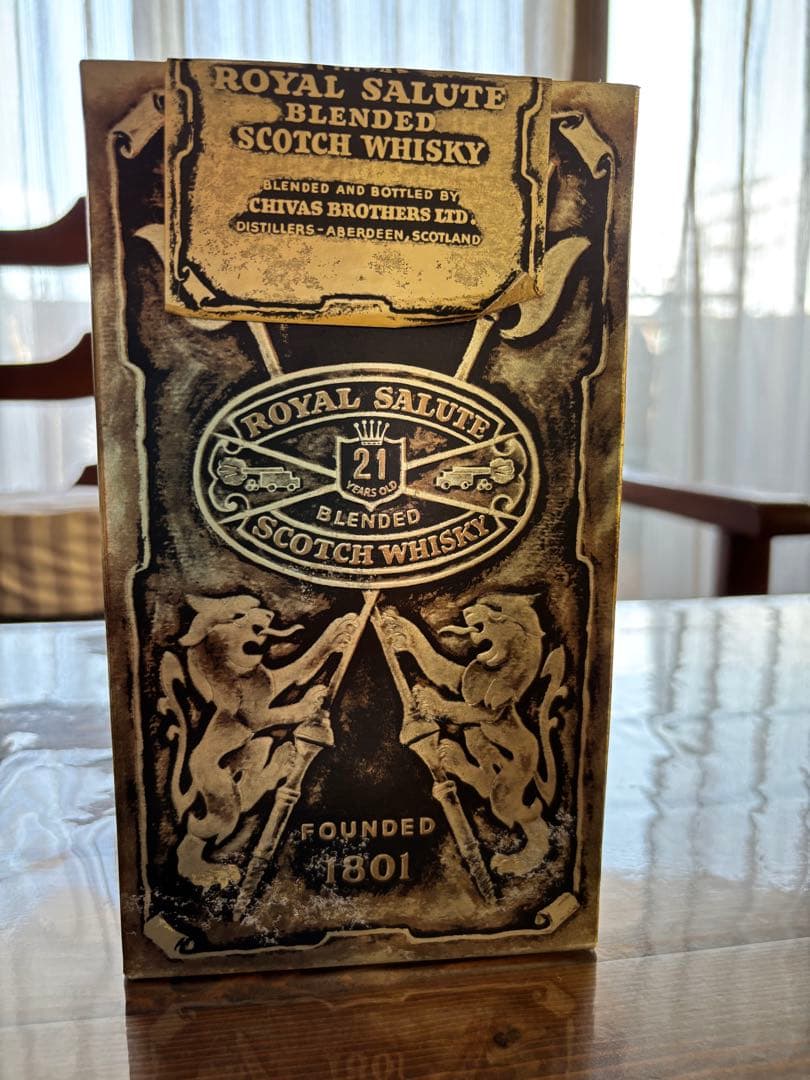 シーバスロイヤルサリュート21年スコッチウイスキー