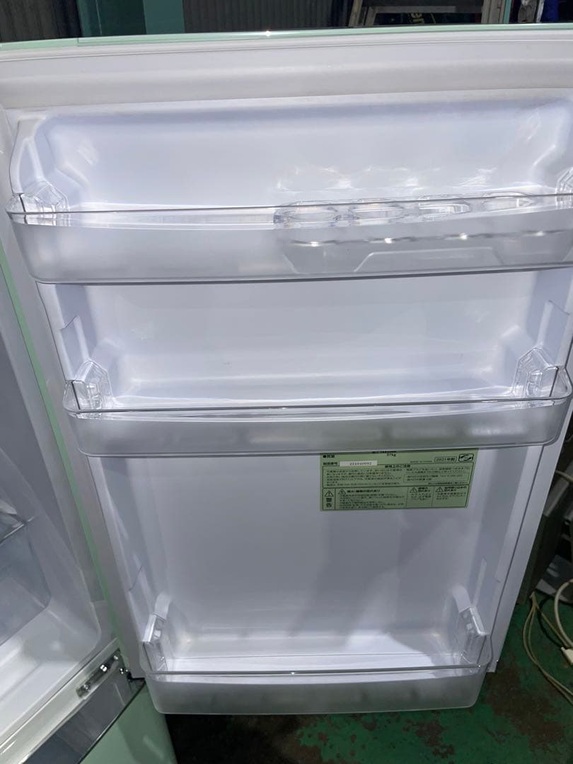 2021年製 アイリスオーヤマ レトロ冷蔵庫