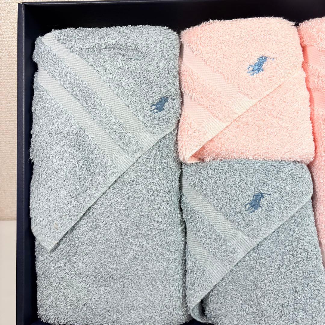 Ralph Lauren ラルフローレン　ポロタオル　ギフトセット