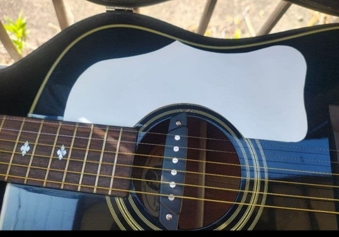 超美品 展示品 Epiphone PR-350B Wピックアップエレアコ