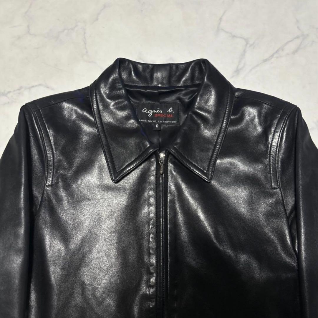 agnes b SPECIAL レザージャケット アニエスベー アーカイブ