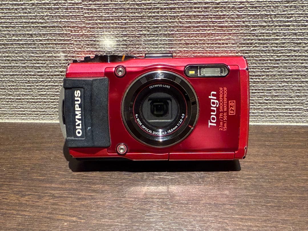 OLYMPUS STYLUS TG-4 レッド【中古品】