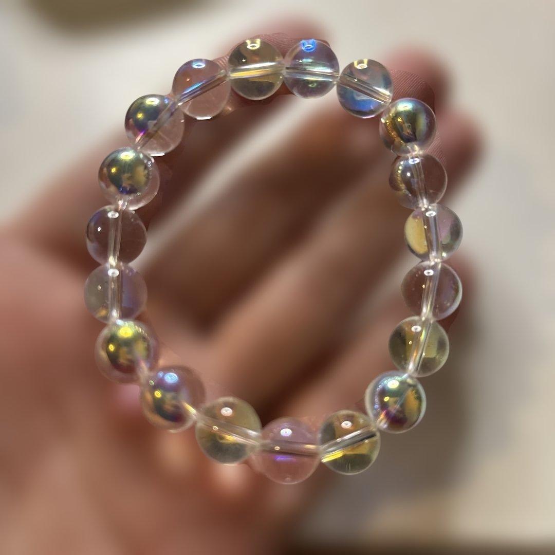 とても綺麗なアクアオーラ水晶！