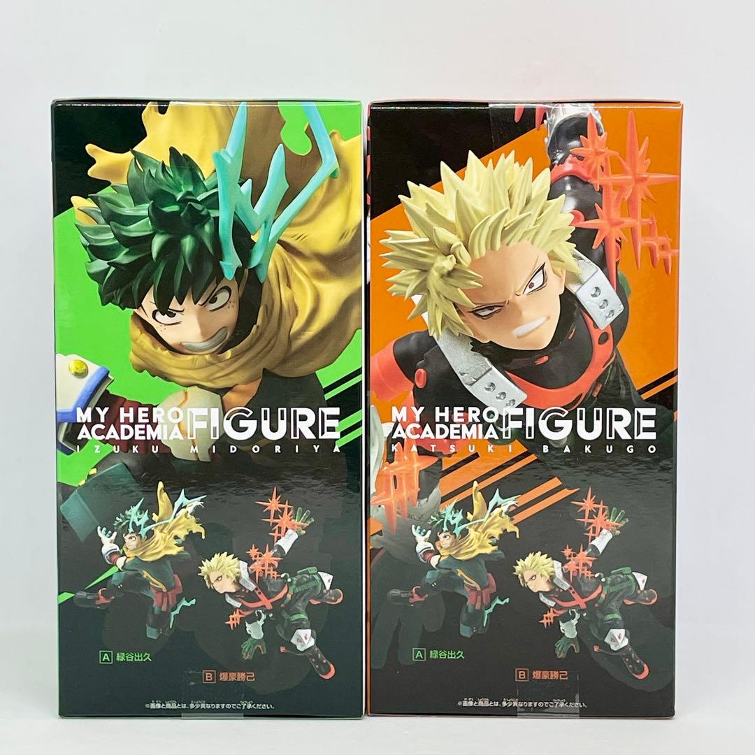 【8個セット】ヒロアカ　GiGO限定フィギュア　緑屋出久・爆轟克己