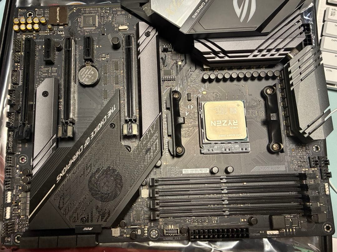 Ryzen9 3900X/X570/DDR4 32GB/簡易水冷クーラー