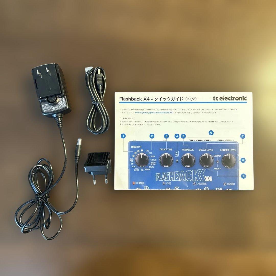 ギター tc electronic FLASHBACK X4