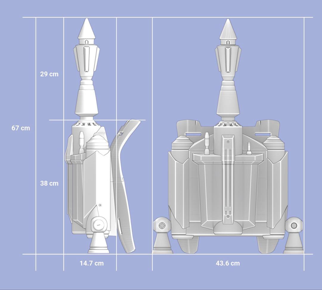 マンダロリアン アーマー ボバフェットジェットパック 1/1