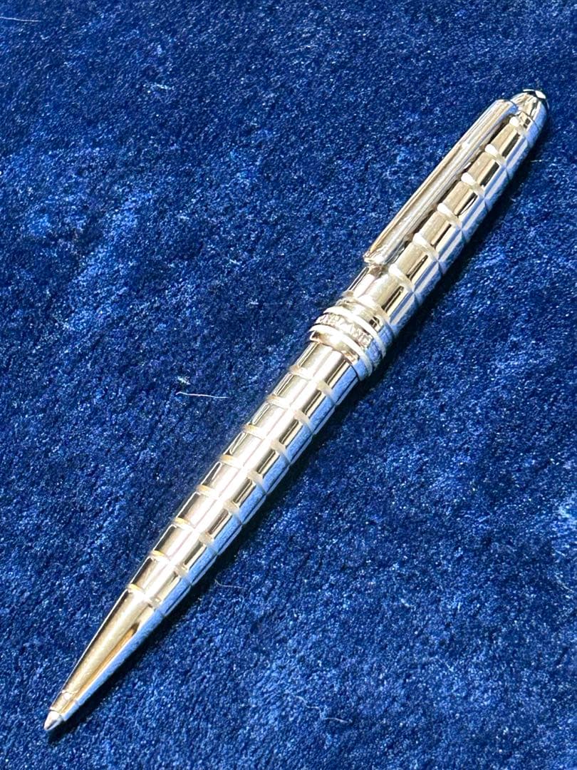 モンブラン ボールペン 164 ソリテール プラチナプレート ファセット