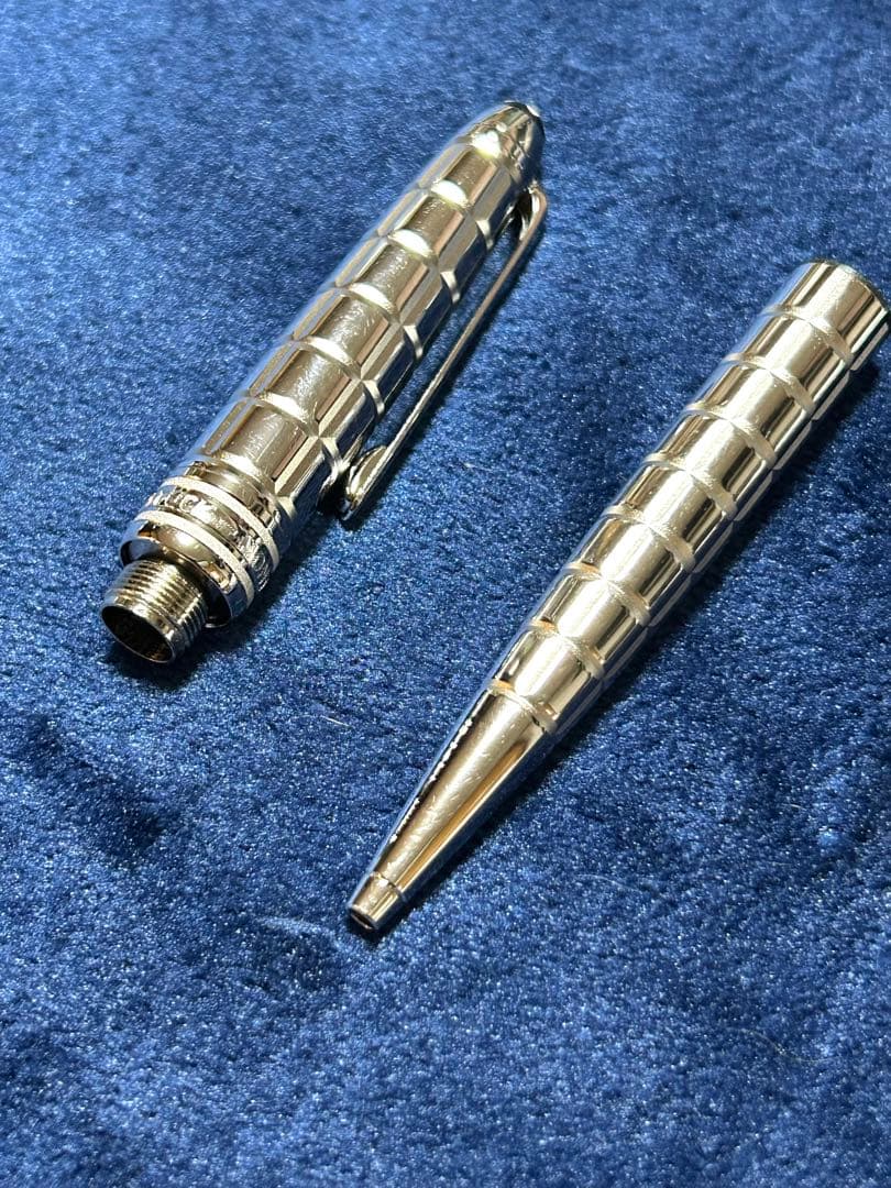 モンブラン ボールペン 164 ソリテール プラチナプレート ファセット