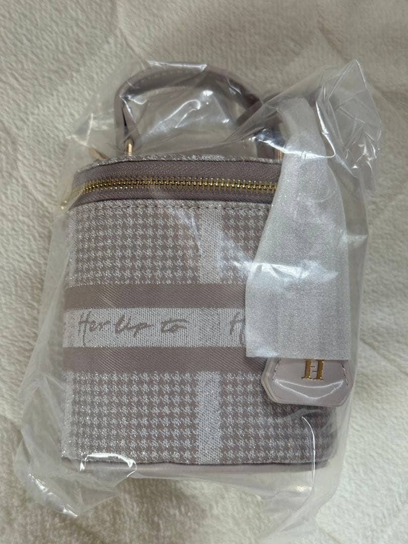 バッグ herlipto HLT Jacquard Mini Vanity Bag