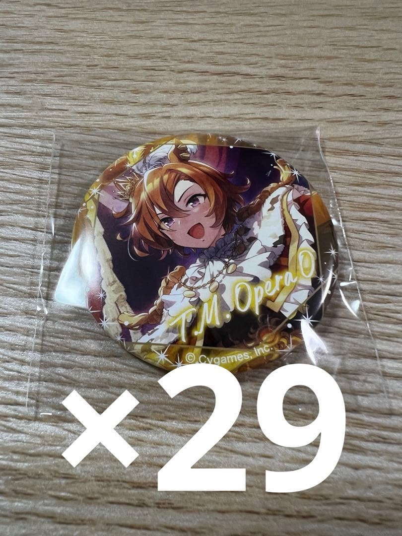 ウマ娘　canバッジ vol.6 29点　テイエムオペラオー