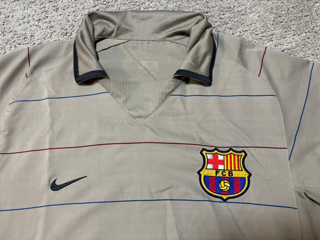 サッカー　バルセロナ　03-04 ナイキ　ユニフォーム