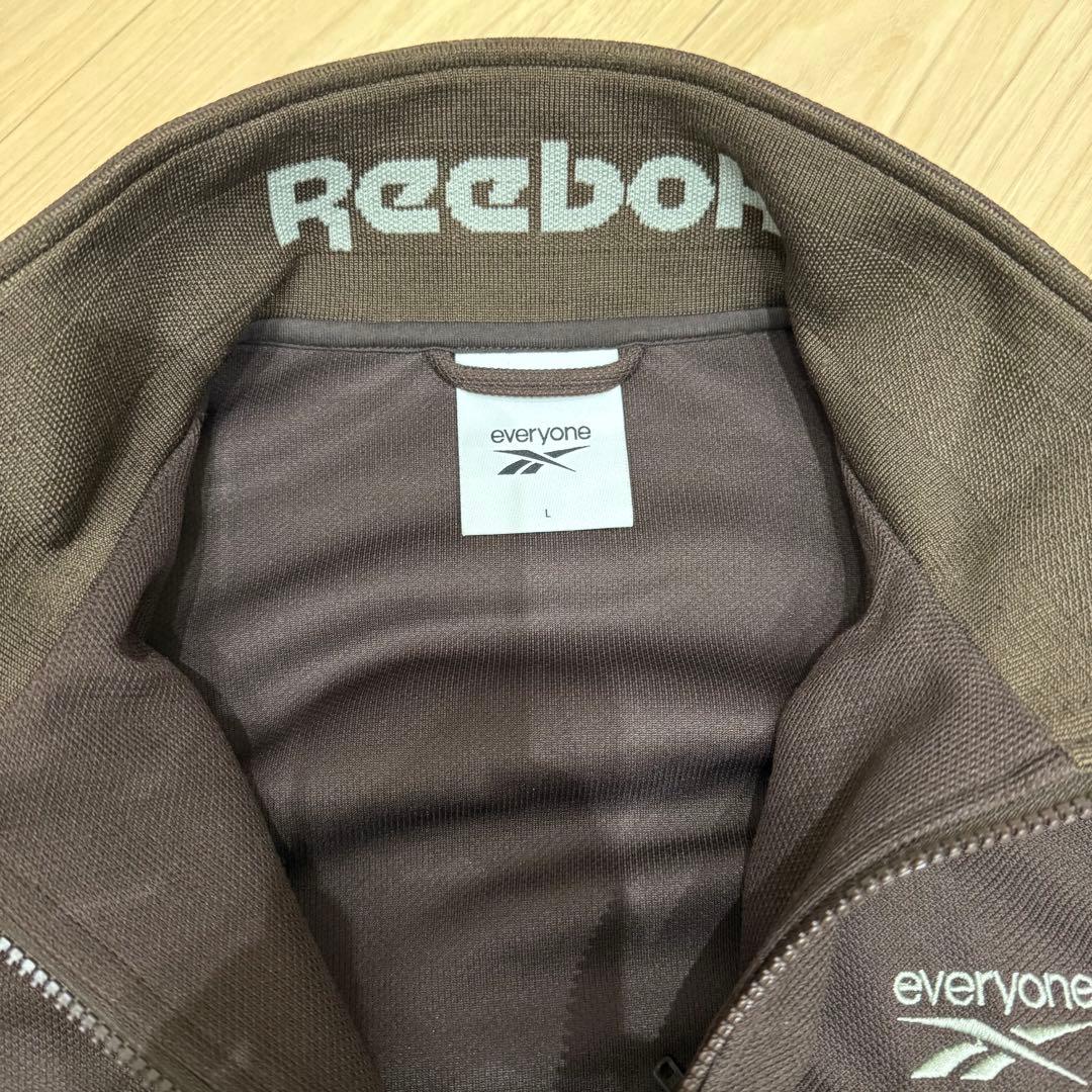 everyone REEBOK CLASSIC TRACK JACKET 茶 L