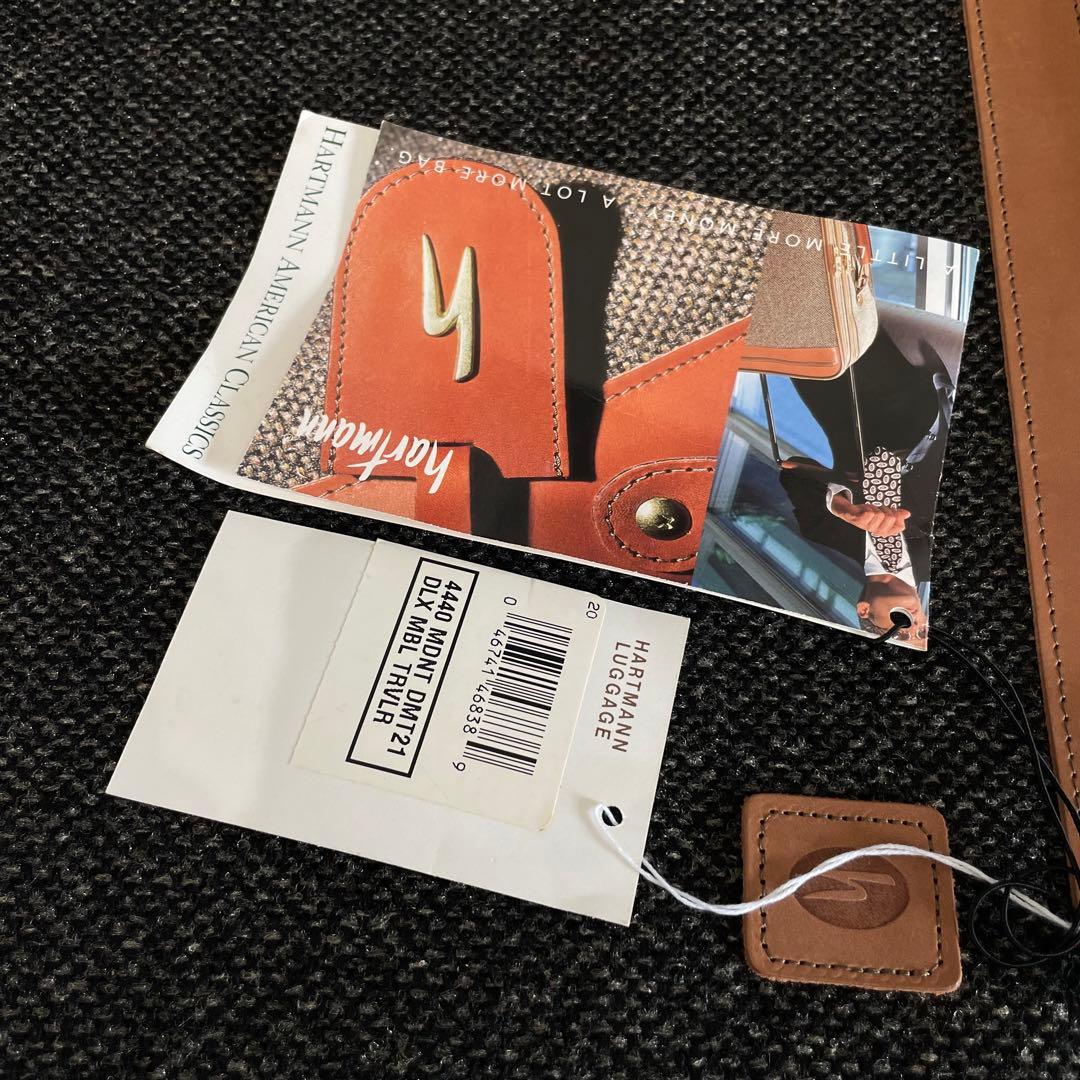 希少 hartmann 特別限定DMT キャリーケース ツイードベルディング