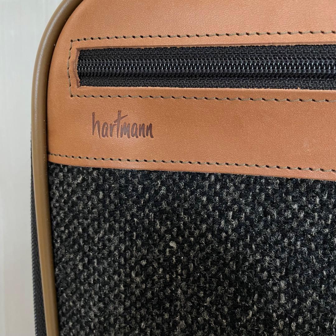 希少 hartmann 特別限定DMT キャリーケース ツイードベルディング