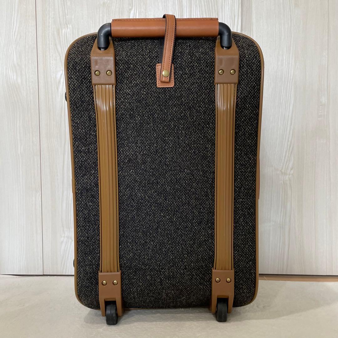 希少 hartmann 特別限定DMT キャリーケース ツイードベルディング