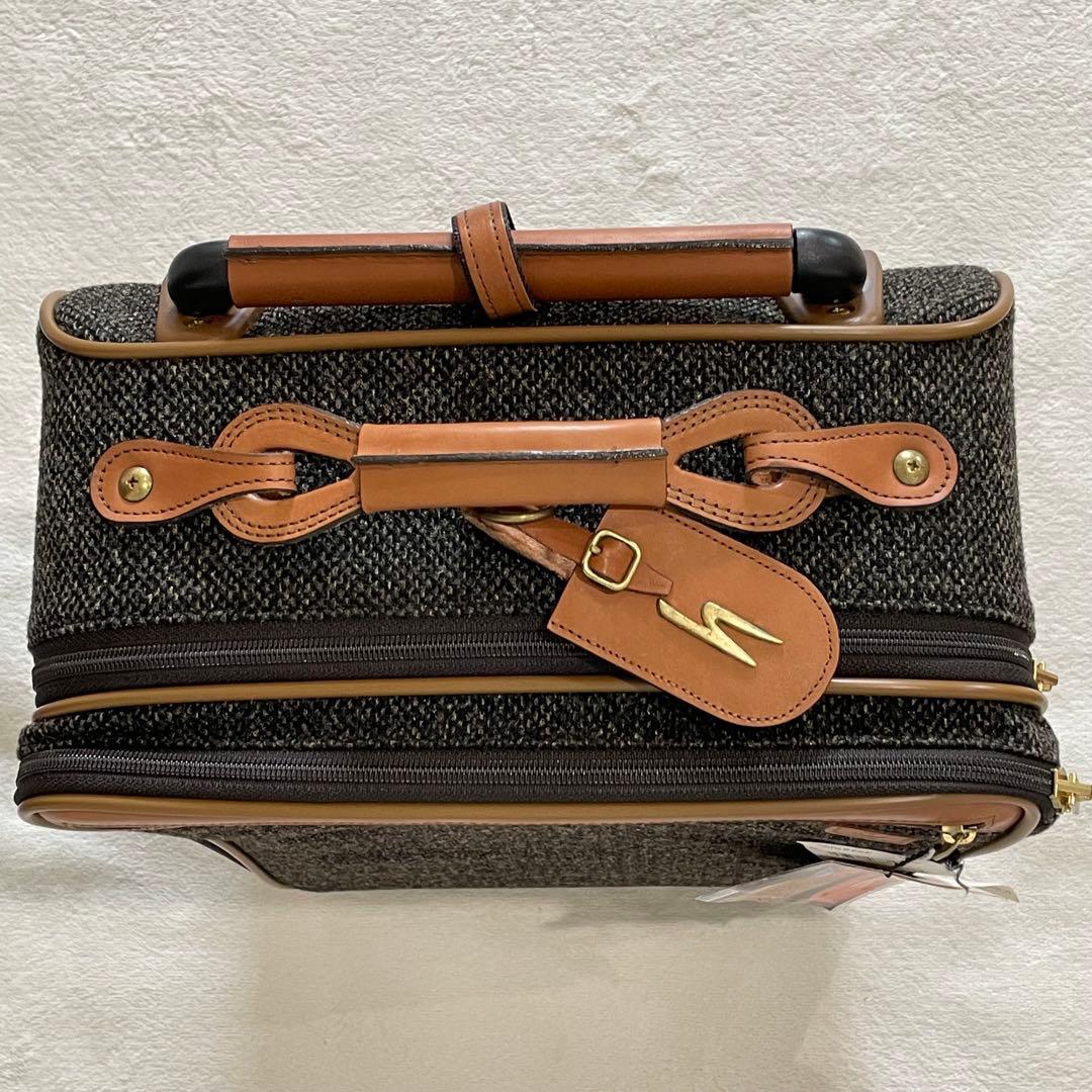 希少 hartmann 特別限定DMT キャリーケース ツイードベルディング