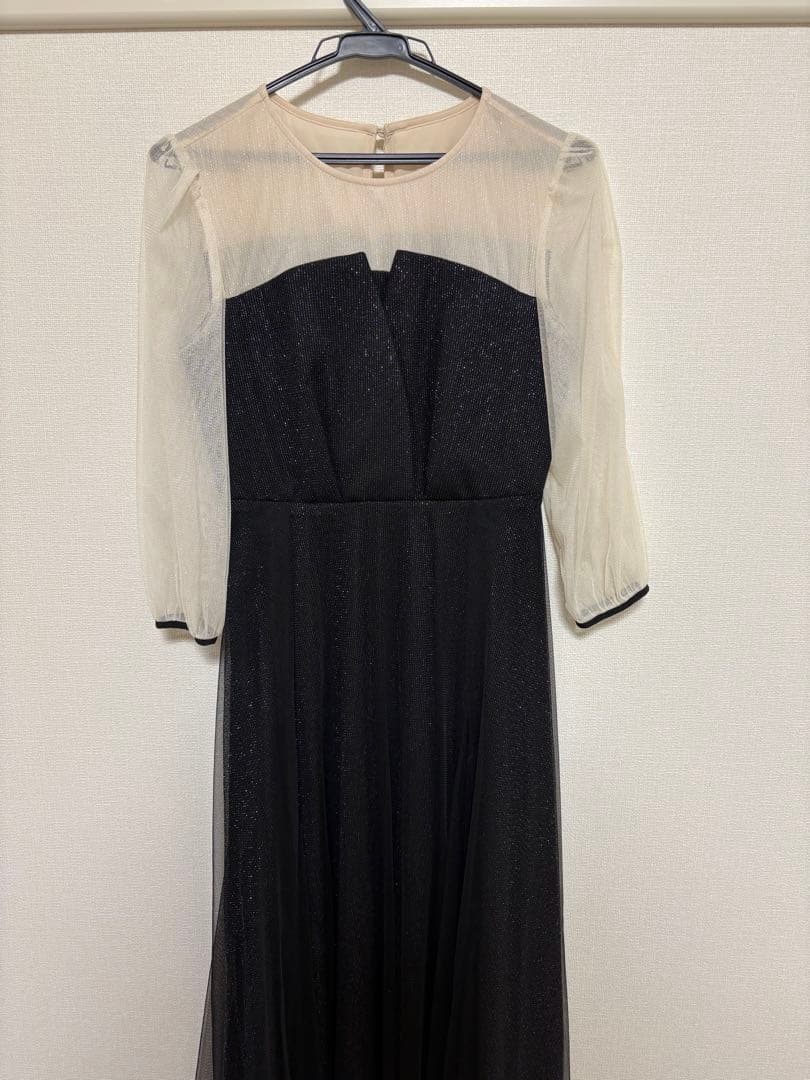 Dorry Doll ラメチュールワンピース M ブラック