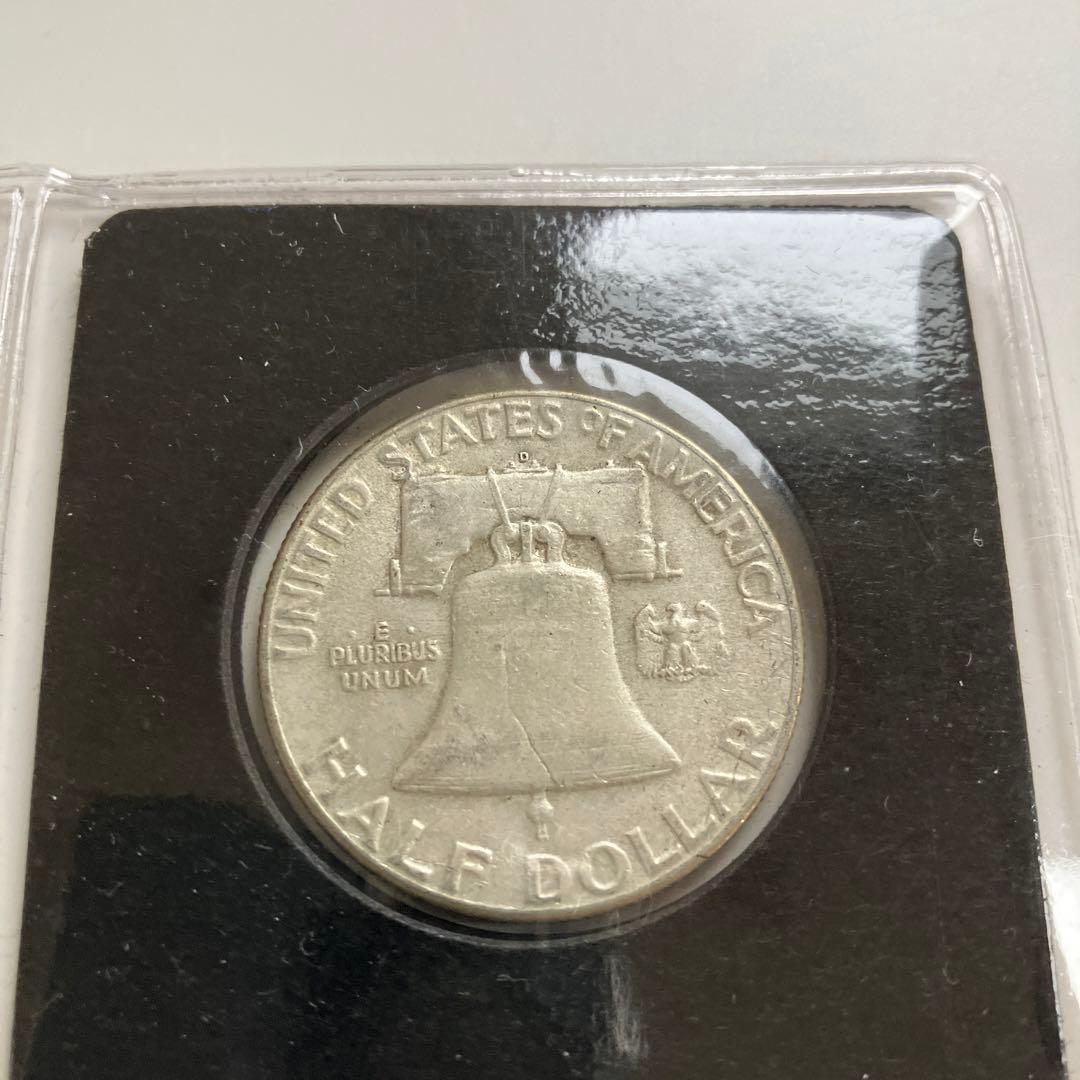 1948年ベンジャミン・フランクリン1/2ドル銀貨