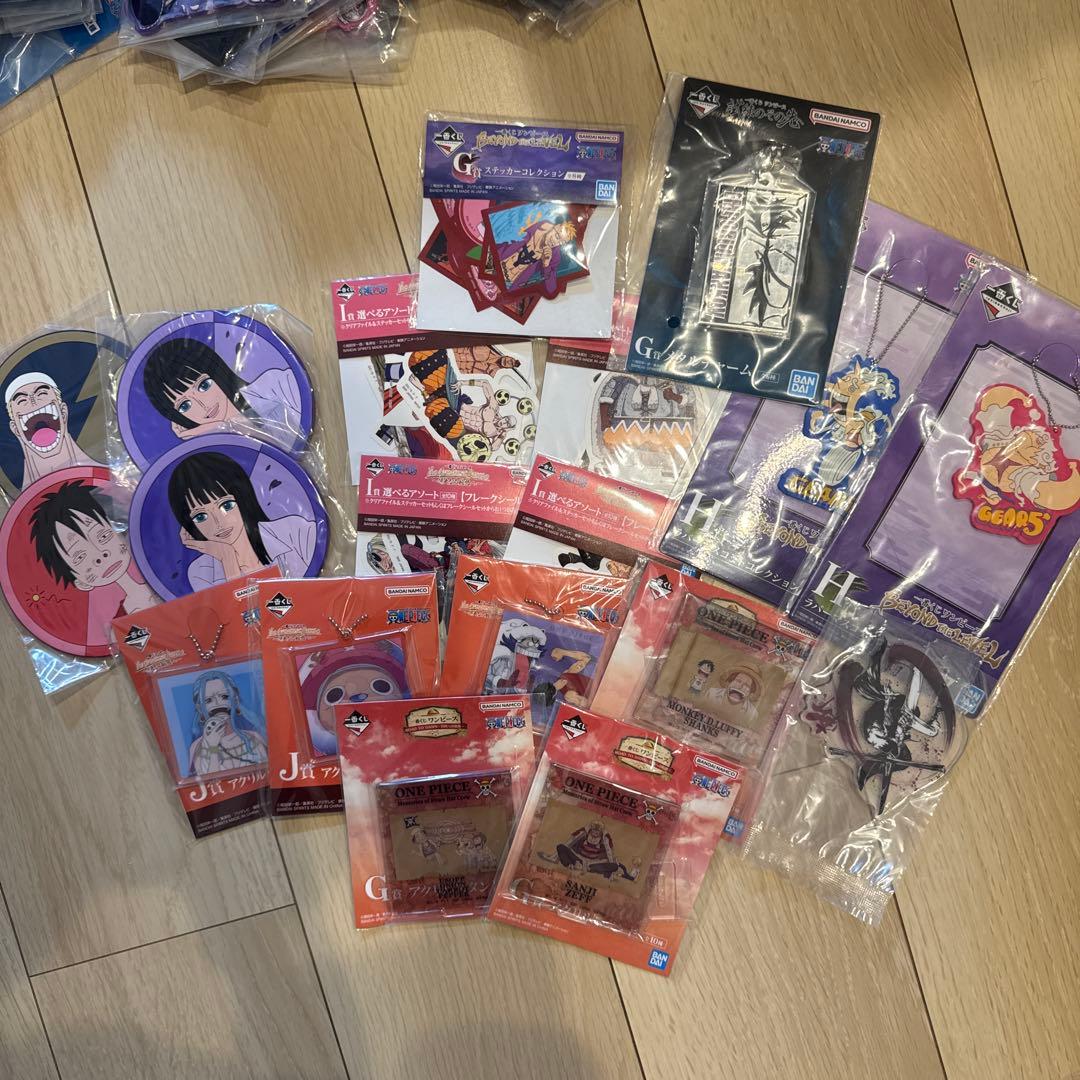 ワンピース　1番くじ過去下位賞166点