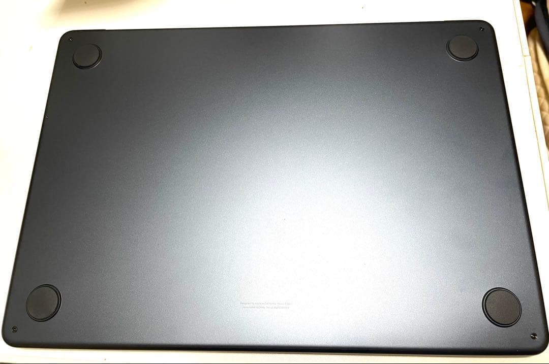 【美品】MacBookAir M2ミッドナイト本体13.6インチ