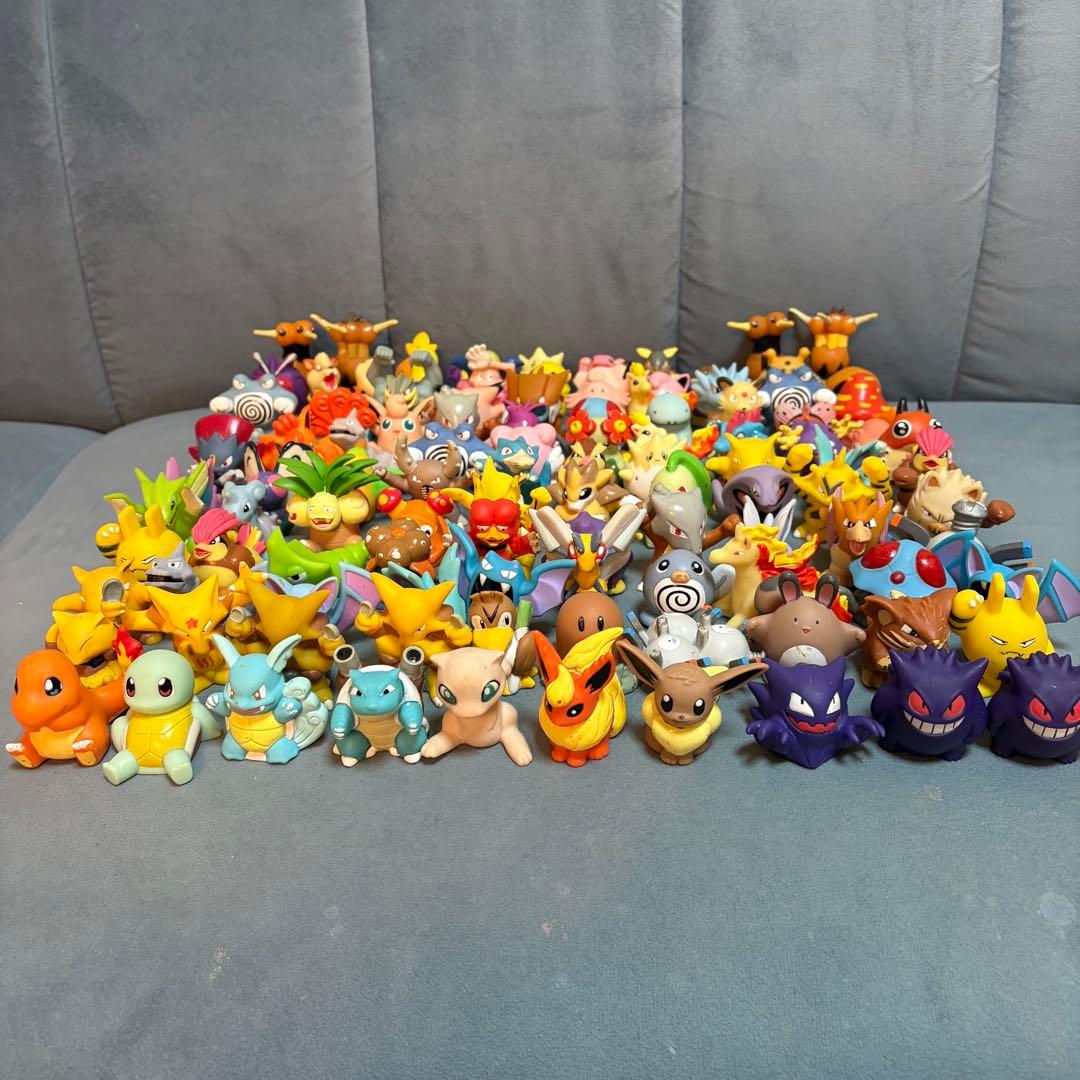 【ポケモン】初期 指人形・フィギュア・ソフビ 大量セット！ 絶版・希少品多数！